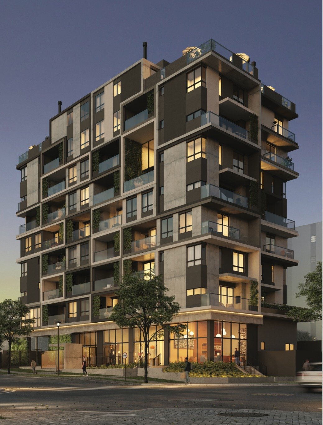 Apartamento com 2 quartos e 71m² à venda em Água Verde, Curitiba. (1 / 9)