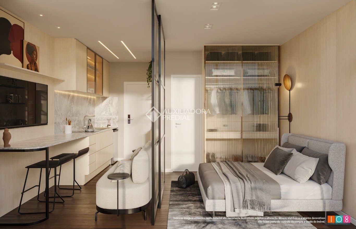 Studio com 1 quarto e 26m² à venda em São Francisco, Curitiba. (1 / 10)