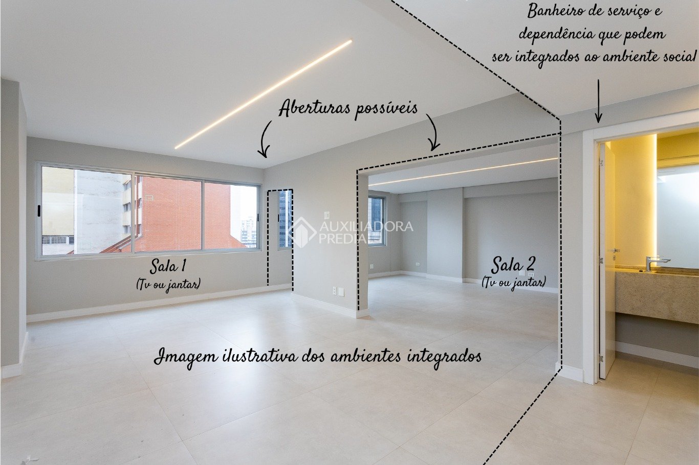 Apartamento com 3 quartos e 138m² à venda em Alto da Glória, Curitiba. (2 / 10)