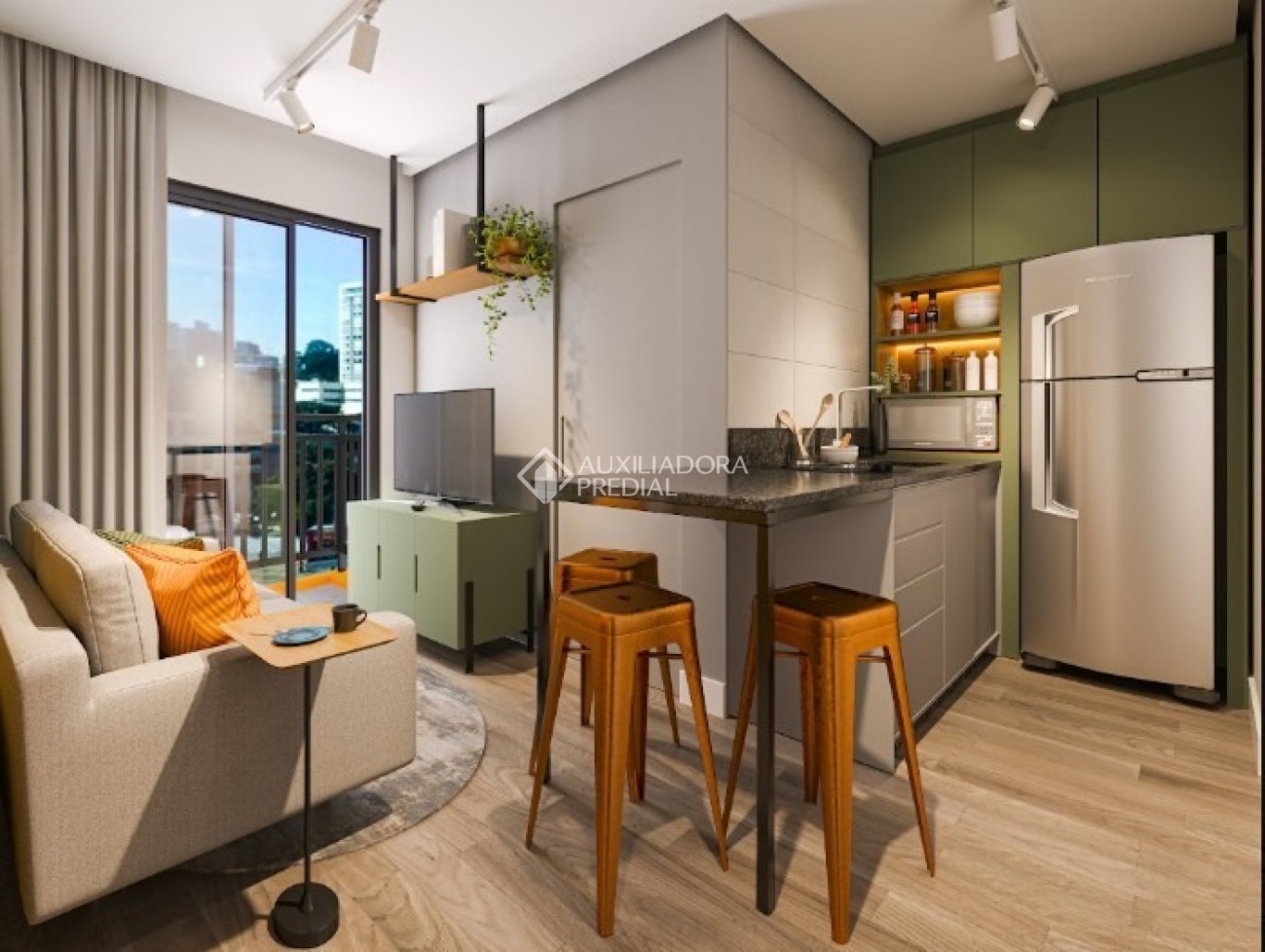 Apartamento com 2 quartos e 34m² à venda em Centro, Curitiba. (2 / 10)