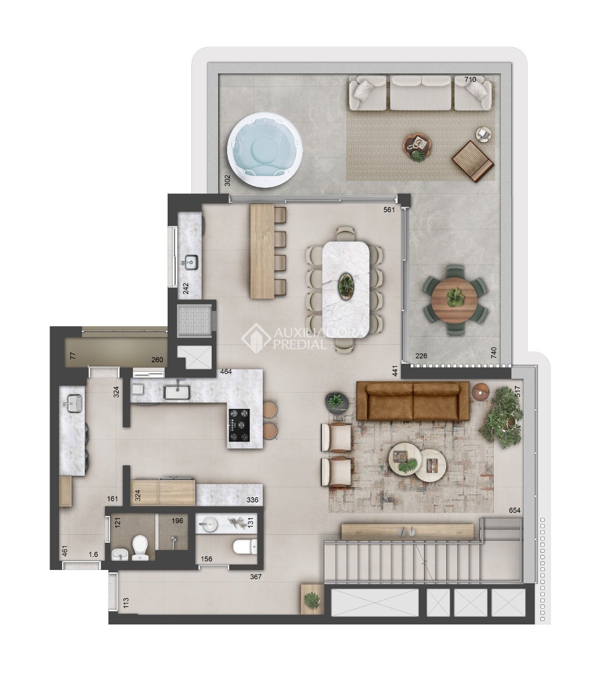 Apartamento com 3 quartos e 116m² à venda em Centro, Curitiba. (2 / 10)