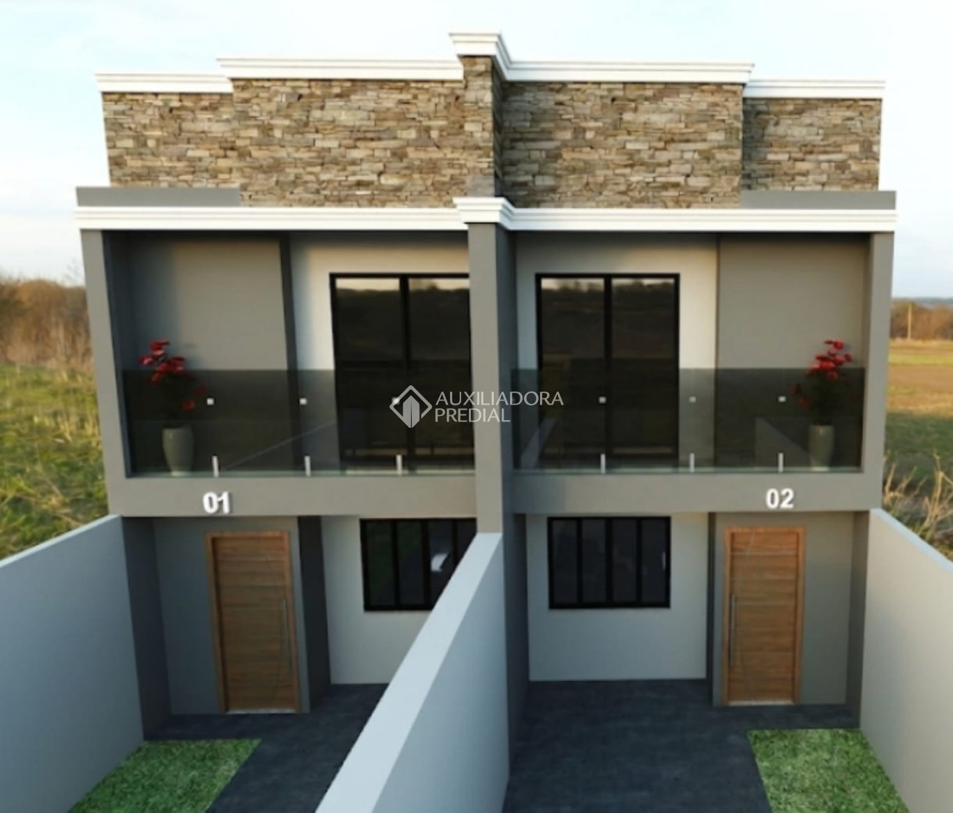 Sobrado com 3 quartos e 82m² à venda em Sítio Cercado, Curitiba. (1 / 2)